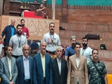 کسب  هفتمین مقام قهرمانی همکارمحترم پهلوان عظیم راحمی