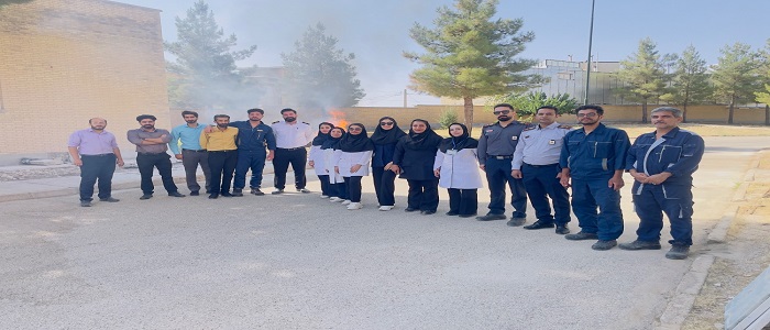 کلاس اموزشی اطفا حریق